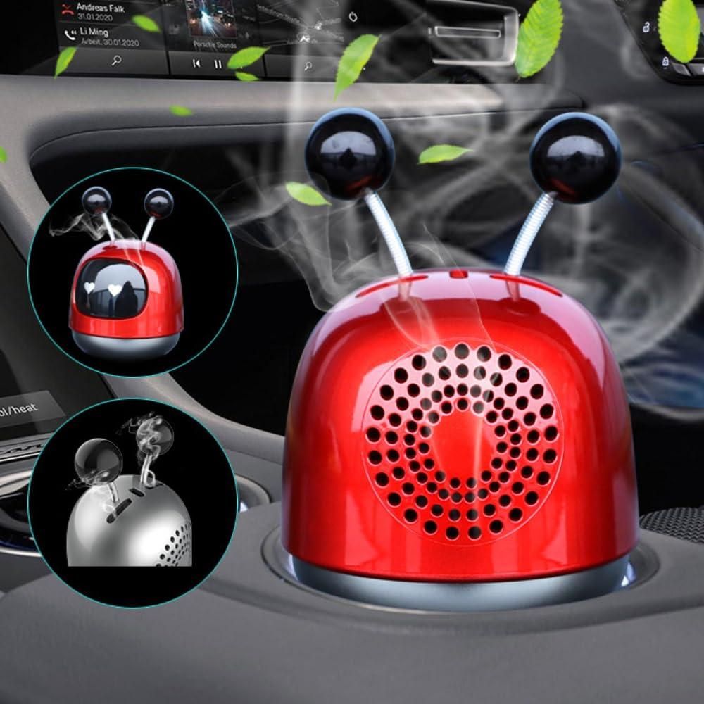 Robot Car Air Freshener - Stylish Dashboard Fragrance Diffuser