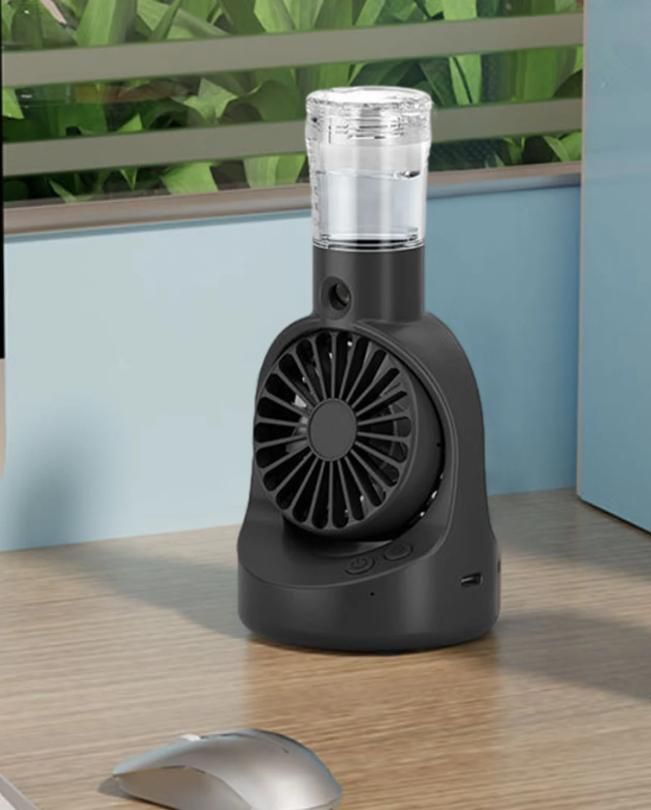 Portable Rechargeable Handheld Spray Cooling Fan - Beat the Heat